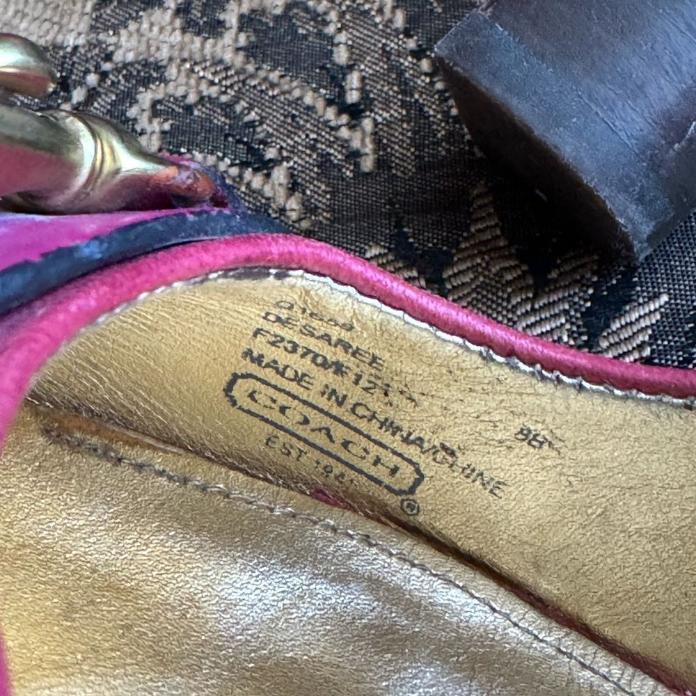 Coach Heels 👠 - Picture 3 of 7